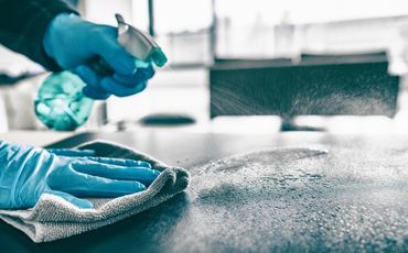 Sanitização contra germes e vírus