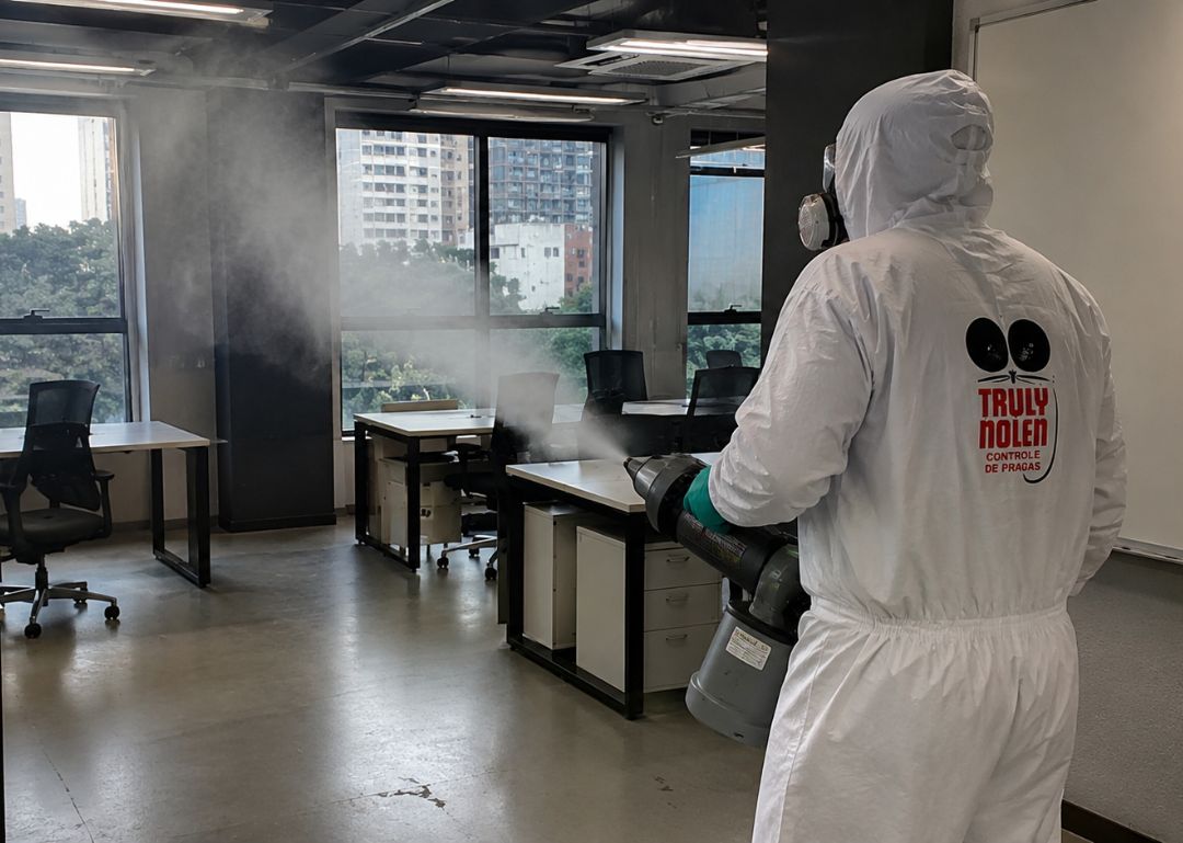 Resultado do serviço de controle de pragas da Truly Dedetização